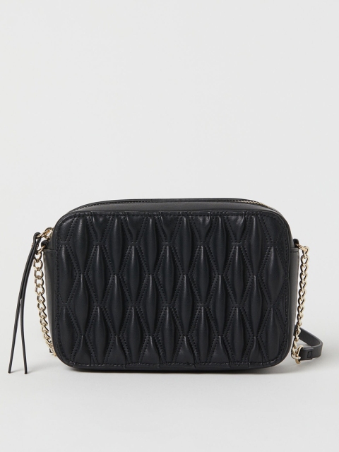 

H&M Women Black Solid Sling Bag