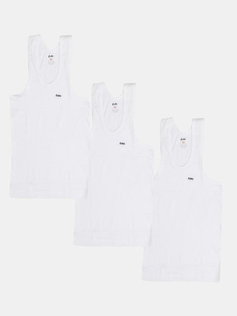 

Euro Boys Pack of 3 Assorted Innerwear Vests JR MICRA VEST RN