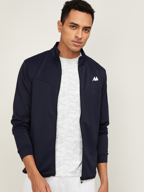

Kappa Men Navy Blue Solid Sweatshirt