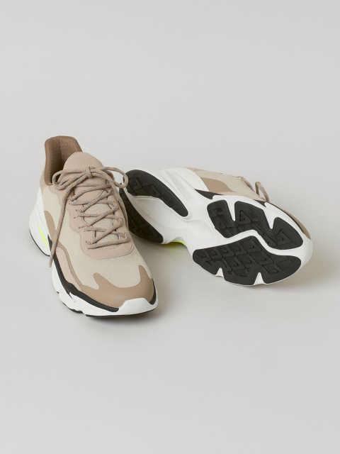 

H&M Men Beige & Black Chunky Trainers
