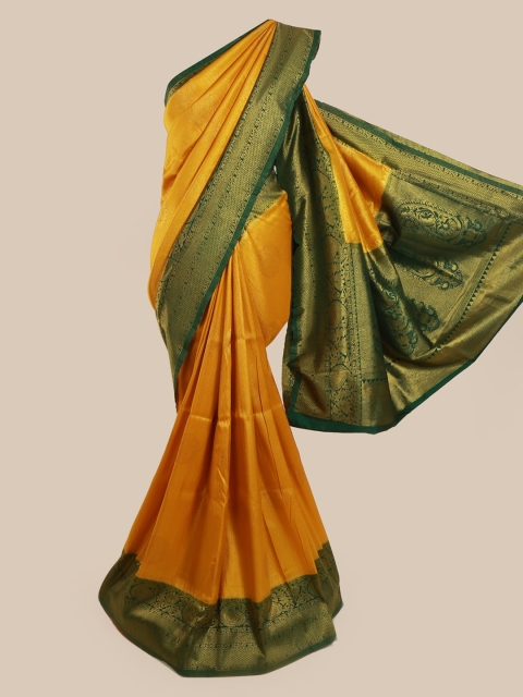 

Pothys Mustard Art Silk Woven Design Banarasi Saree