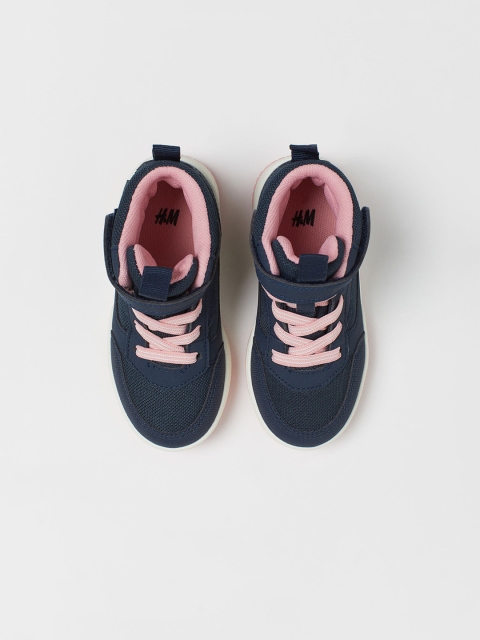 

H&M Girls Blue & Pink Waterproof Hi-Tops