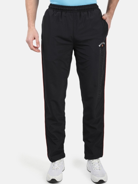 

Monte Carlo Men Black Solid Track Pants