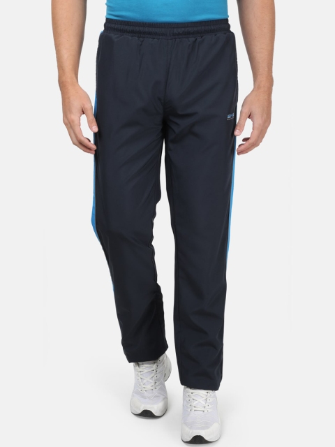 

Monte Carlo Men Navy Blue Solid Track Pants