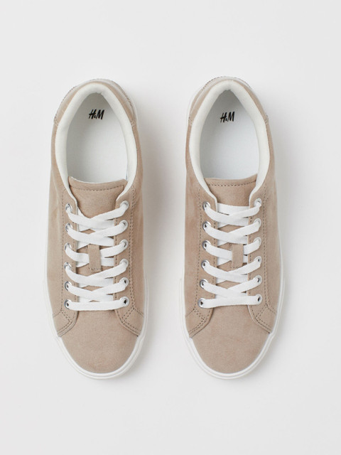 

H&M Women Beige Trainers