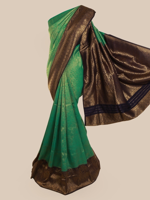 

Pothys Green Art Silk Woven Design Banarasi Saree