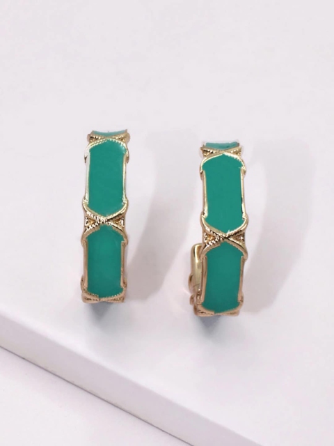 

Runway Ritual Turquoise Blue Contemporary Studs