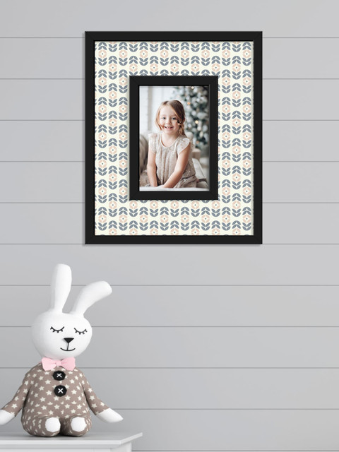 

RANDOM White & Black Printed Wall Photo Fram