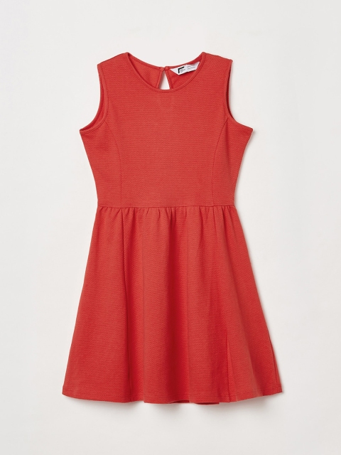 

Fame Forever by Lifestyle Girls Red Solid Fit and Flare Dress