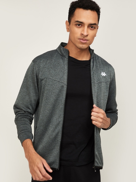 

Kappa Men Grey Solid Sweatshirt