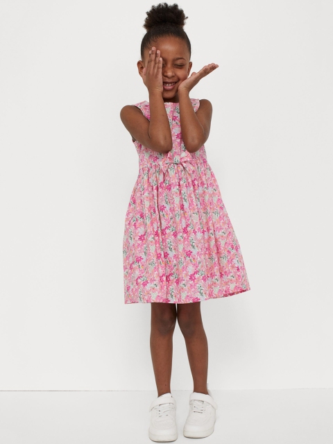 

H&M Girls Pink Cotton Dress