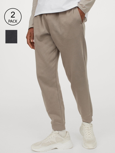 

H&M Men 2-pack sweatpants, Beige