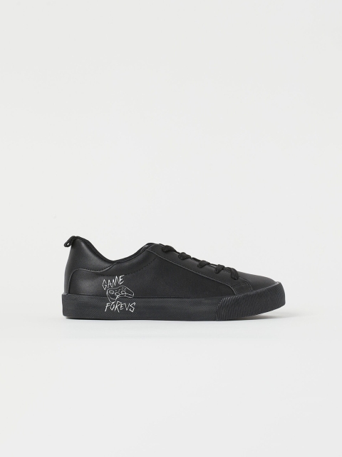 

H&M Boys Black PU Trainers