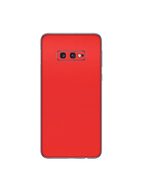 

Trendy Skins Red Matte Pattern Samsung Galaxy S10E Phone Skin