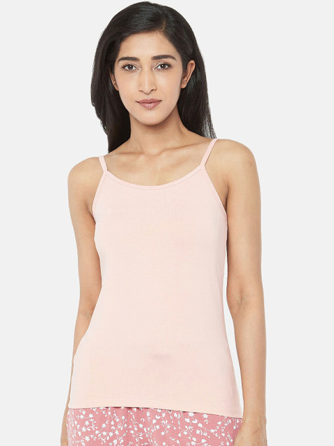 

Dreamz by Pantaloons Women Pink Solid Camisole