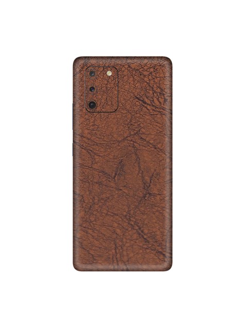 

Trendy Skins Brown Vintage Leather Pattern Samsung Galaxy S10 Lite Phone Skin