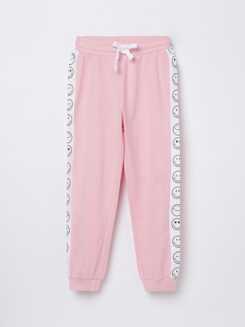 

Fame Forever by Lifestyle Girls Pink Solid Joggers