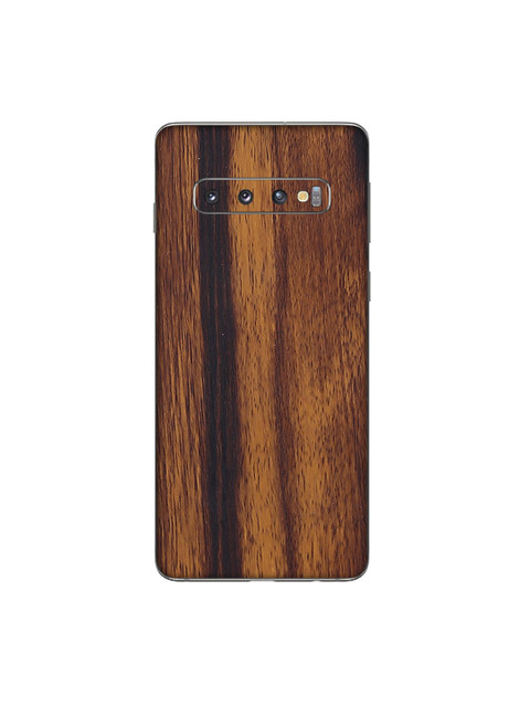 

Trendy Skins Brown Trendy Skins Tiger Wood Pattern Samsung Galaxy S10 Mobile Cover