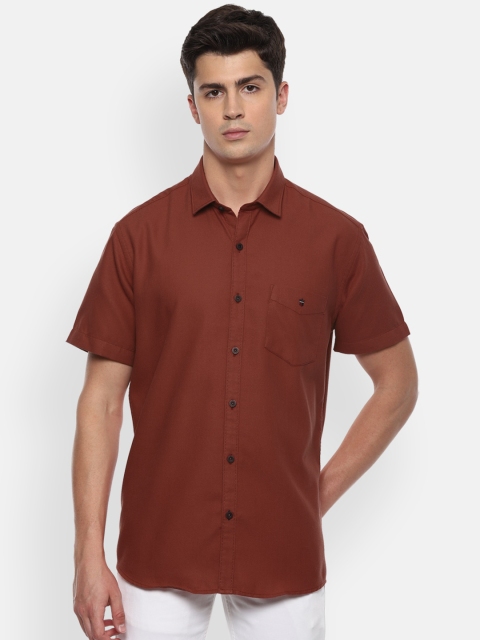 

Louis Philippe Sport Men Brown Slim Fit Solid Casual Shirt