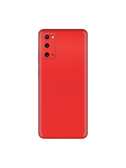 

Trendy Skins Red Solid Matte Pattern Samsung Galaxy S20 Phone Skin