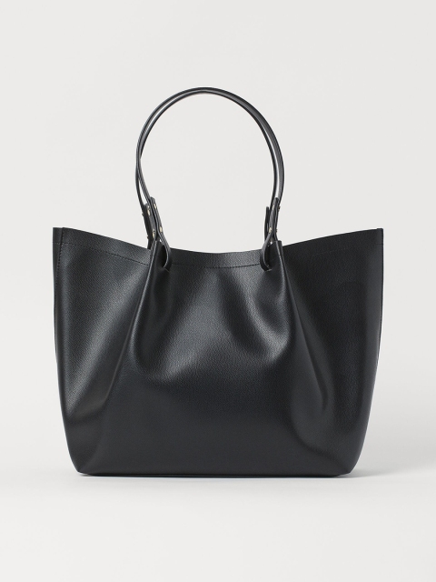 

H&M Women Black Shopper Bag