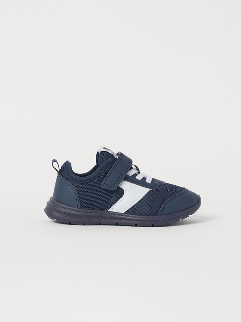 

H&M Kids Navy Blue & White Mesh Trainers