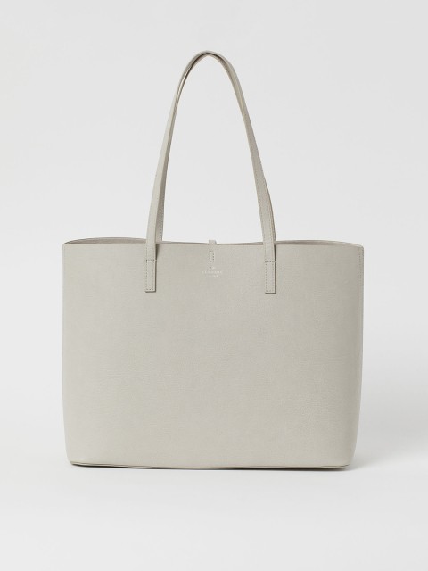 

H&M Women Beige Solid Shopper