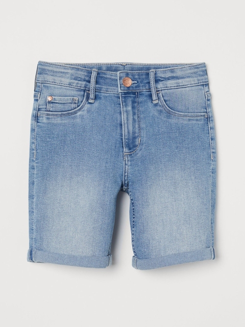 

H&M Girls Blue Denim Shorts
