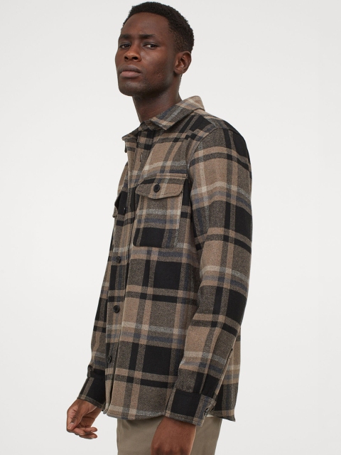 

H&M Men Multicolored Twill Shirt Jacket, Multi