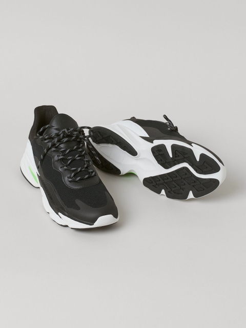 

H&M Men Black Chunky Trainers