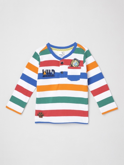 

max Boys Multicoloured T-shirt, Multi
