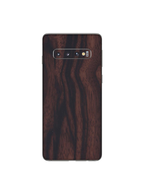 

Trendy Skins Brown & Black Ebony Wood Pattern Samsung Galaxy S10 Phone Skin