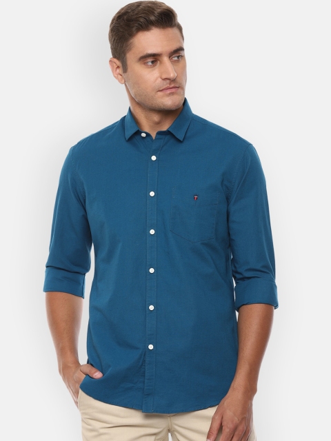 

Louis Philippe Sport Men Blue Slim Fit Solid Casual Shirt