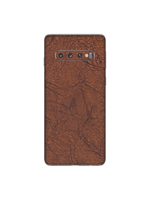 

Trendy Skins Brown & Black Vintage Leather Pattern Samsung Galaxy S10 Phone Skin