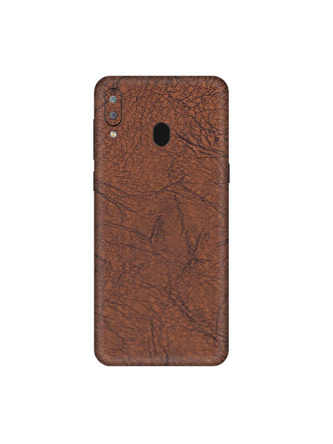 

Trendy Skins Brown Vintage Leather Pattern Samsung Galaxy A30 Phone Skin