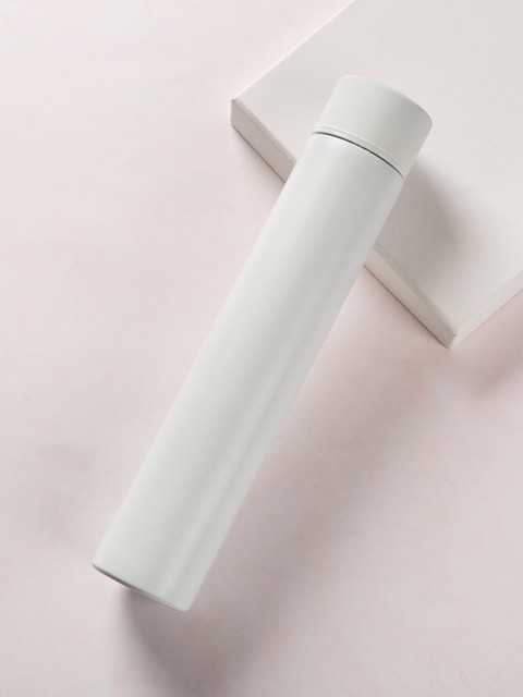 

Bigsmall White Solid Stainless Steel Water Bottle