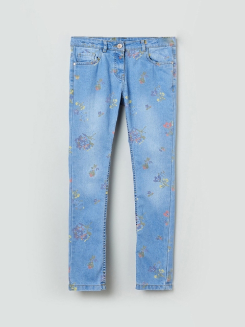 

max Girls Blue Regular Fit Mid-Rise Clean Look Jeans