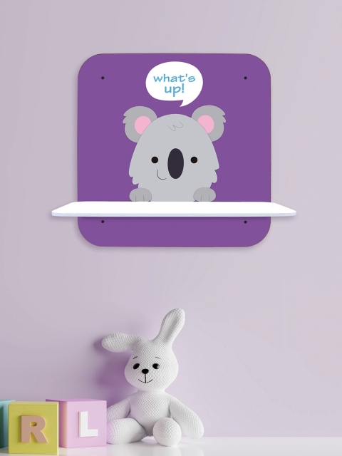 

RANDOM Purple MDF Basic Wall Shelf
