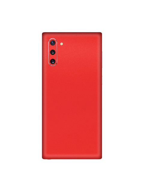 

Trendy Skins Red Solid Matte Samsung Galaxy Note 10 Mobile Case