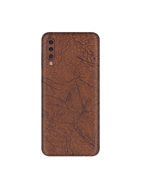 

Trendy Skins Brown Vintage Leather Pattern Samsung Galaxy A50 Phone Skin