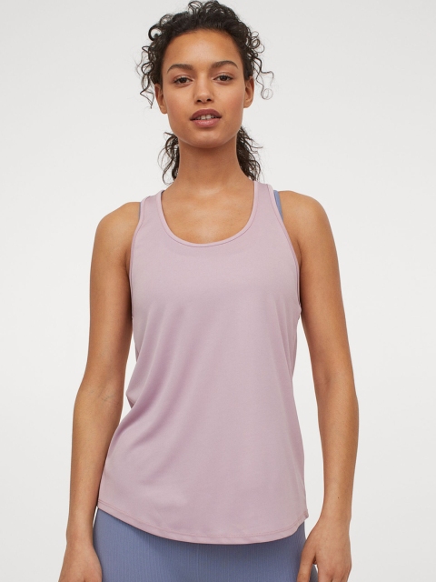 

H&M Women Pink Sports Vest Top