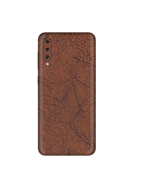 

Trendy Skins Brown Vintage Leather Pattern Samsung Galaxy A70s Mobile Skin