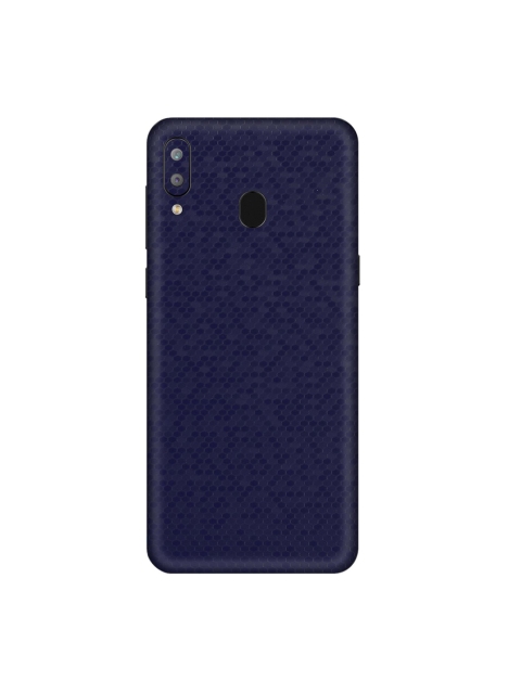 

Trendy Skins Navy Blue Honey Comb Pattern Samsung Galaxy A30 Phone Skin