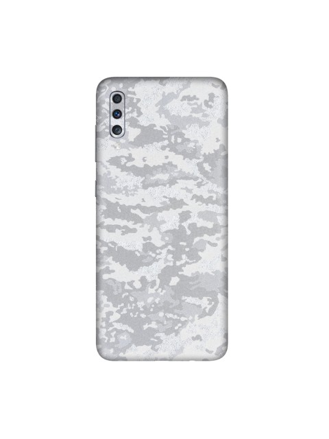 

Trendy Skins Silver-Toned & Grey Shadow Pattern Samsung Galaxy A70 Mobile Skin