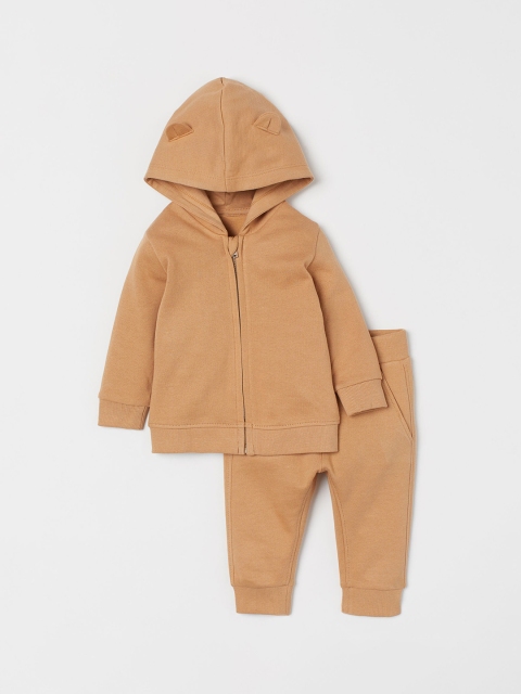 

H&M Boys Beige 2-Piece Cotton Set