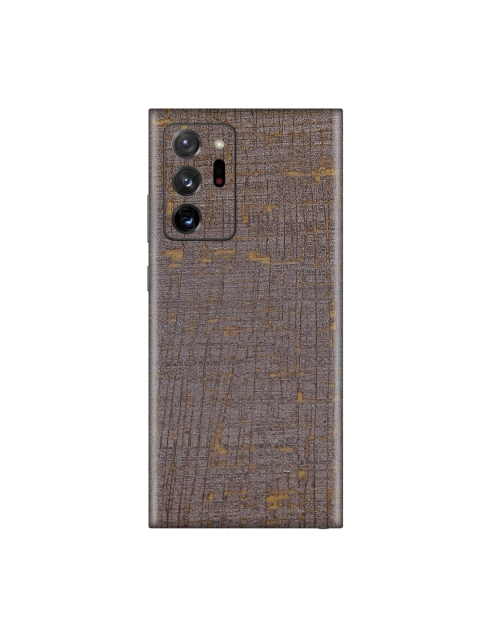 

Trendy Skins Brown & Gold-Toned Vintage Fabric Pattern Samsung Galaxy Note 20 Ultra Phone Skin