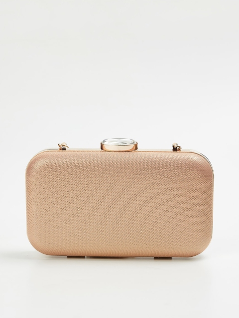 

CODE by Lifestyle Rose Gold Textured Clutch