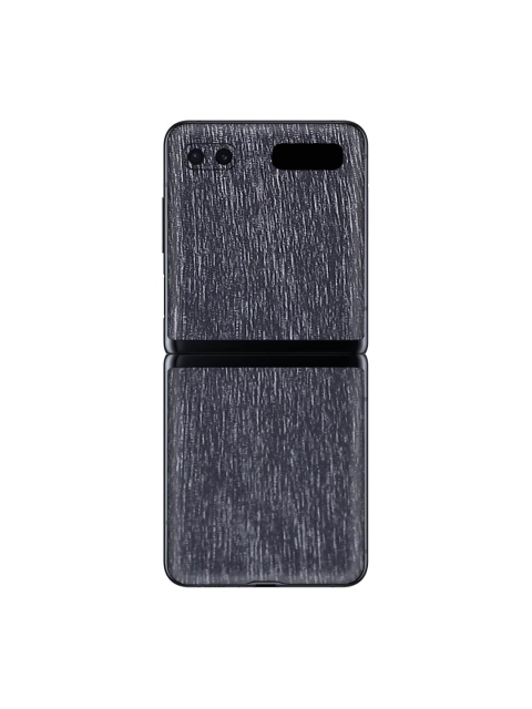 Trendy Skins Grey Metal Woven Pattern Samsung Galaxy Z Flip Phone Skin