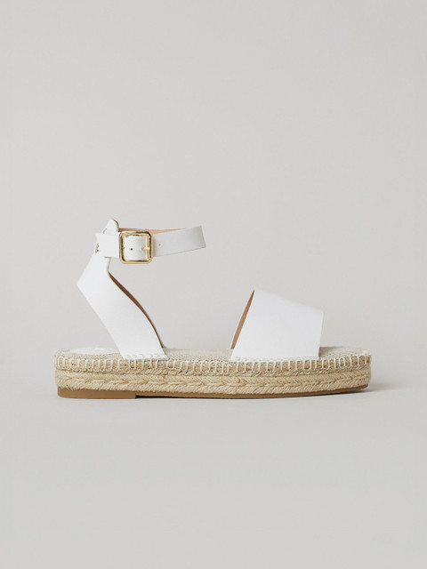 

H&M Women White Espadrilles