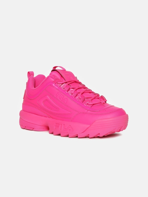 

FILA Women Pink PU Sneakers Casual Shoes